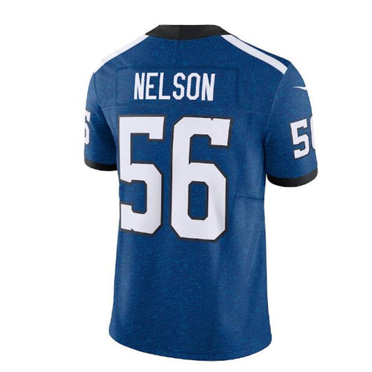 IN.Colts #56 Quenton Nelson Indiana Nights Alternate Vapor F.U.S.E. Limited Jersey - RoyalStitched American Football Jerseys