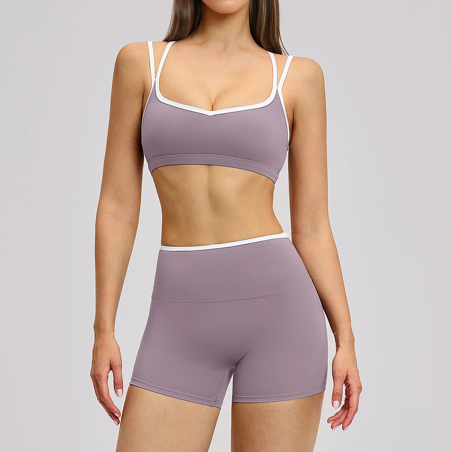 Fitness Suit Sports Set Women Tracksuit 2 Pieces Yoga Outfits Sportswear Gym Legging Sports Underwear Workout Clothes Woman Set