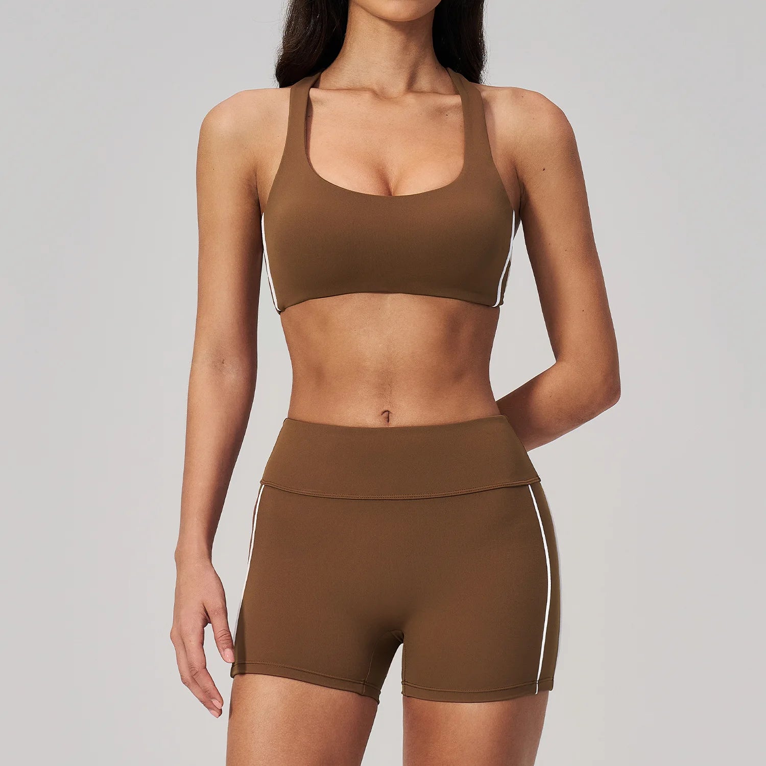 Yoga Suit Women Tracksuit Sports Set 2PCS Gym Outfits Running Workout Clothes Sports Bra Athletic Wear Yoga Clothing Sportswear