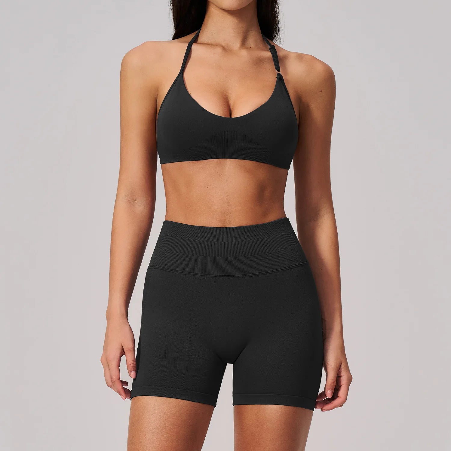Seamless Yoga Set 2PCS Women's Tracksuit Workout Athletic Wear Sportswear Gym Clothing High Waist Leggings Fitness Sports Suits