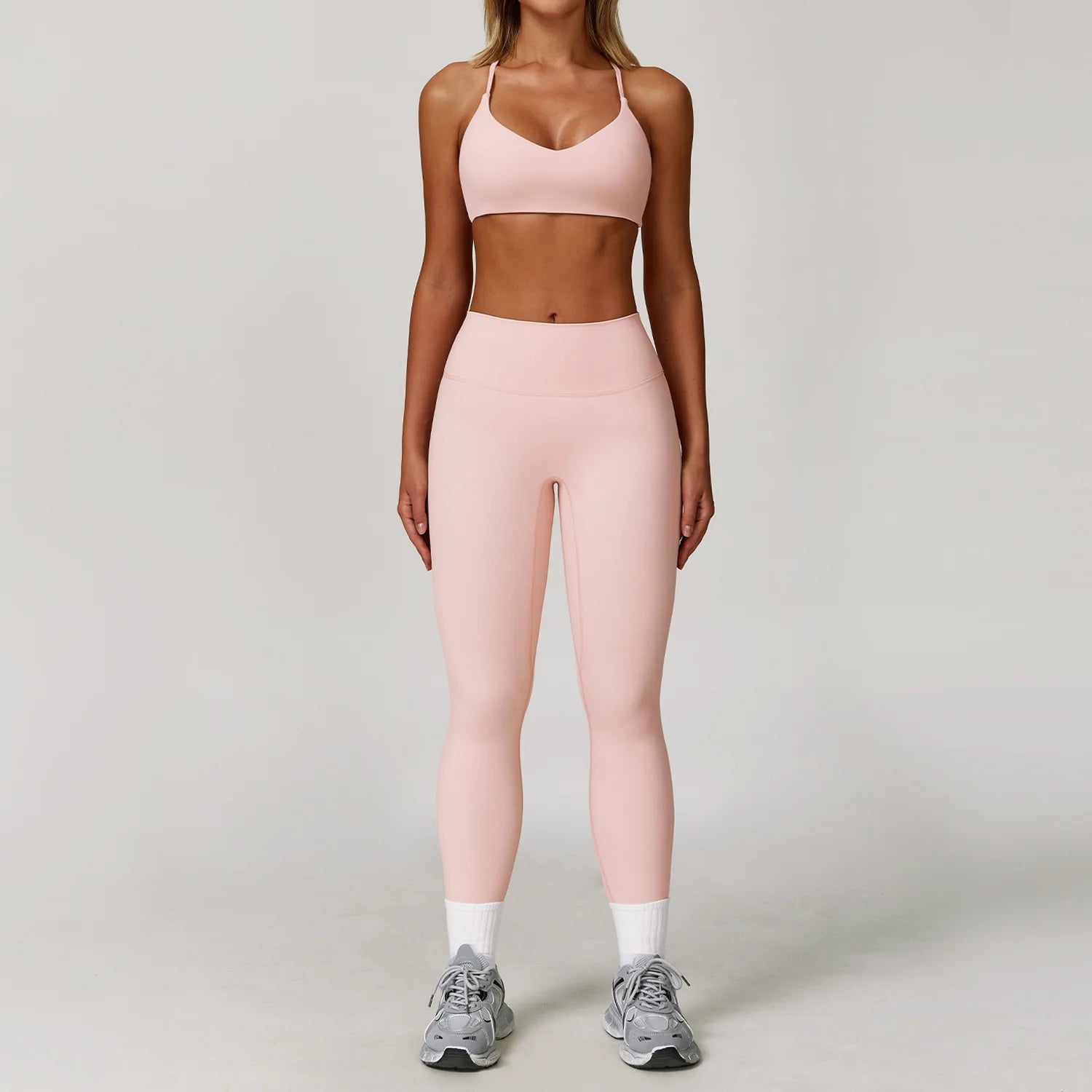 Yoga Suit 2/3PCS Women Tracksuit Sports Set Gym Set Running Workout Clothes Long Sleeve Sports Bra Athletic Wear Yoga Clothing