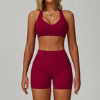 2/3PCS Women's Tracksuit Yoga Set Push Up Workout Sportswear Gym Clothing High Waist Leggings Fitness Long Sleeved Sports Suits