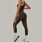 2 Pieces Yoga Set Women's Tracksuit Workout Clothes Sportswear Gym Clothing High Waist Leggings Fitness Bra Push Up Sports Suits