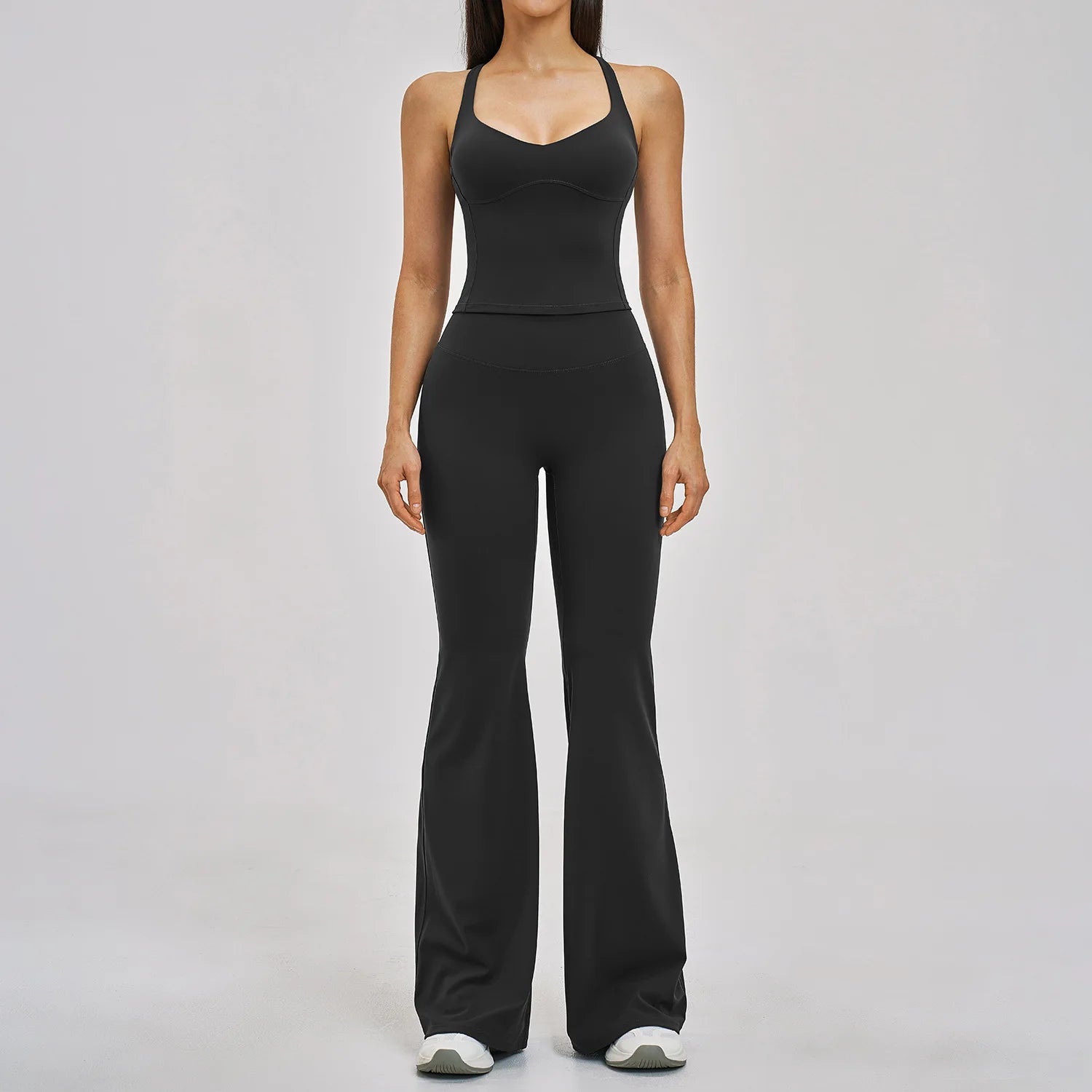 Women's Tracksuit 2PCS Yoga Set Workout Outfits Sportswear Gym Clothing High Waist Leggings Fitness Suit Shorts Sports Suits Bra