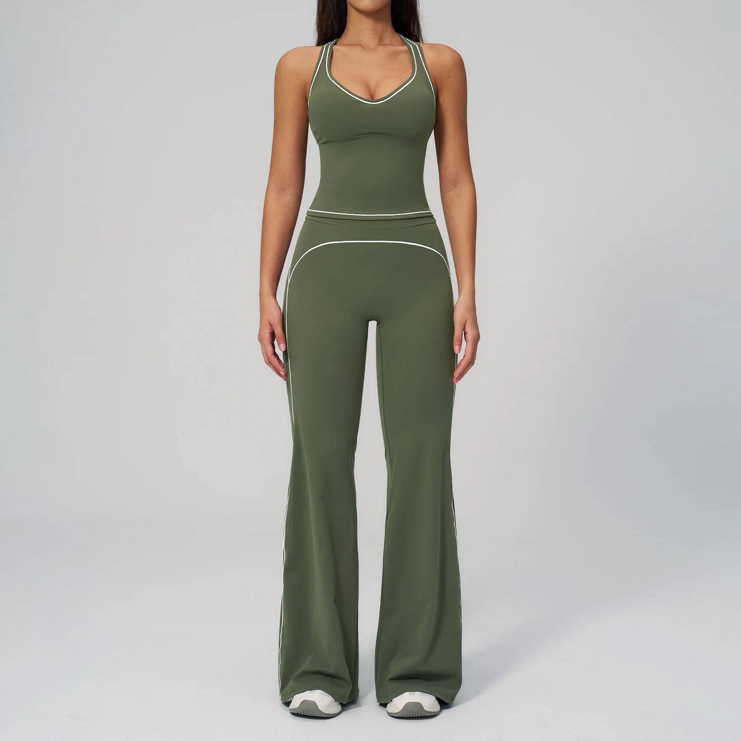 Yoga Suit 2PCS Sports Set Women Tracksuit Gym Outfits Running Workout Clothes Sportswear Sports Bra Athletic Wear Yoga Clothing