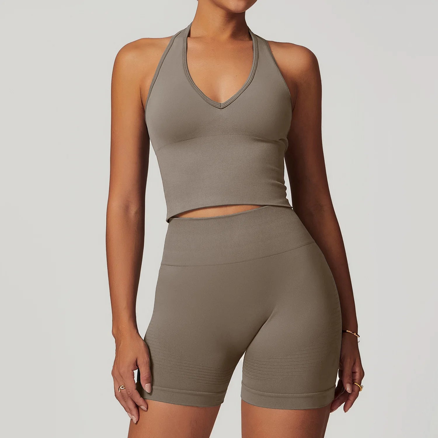 2/3/4PCS Yoga Set Seamless Gym Clothes Sportswear Yoga Suits For Women Fitness Long Sleeved Tracksuits Sports Bra Gym Leggings