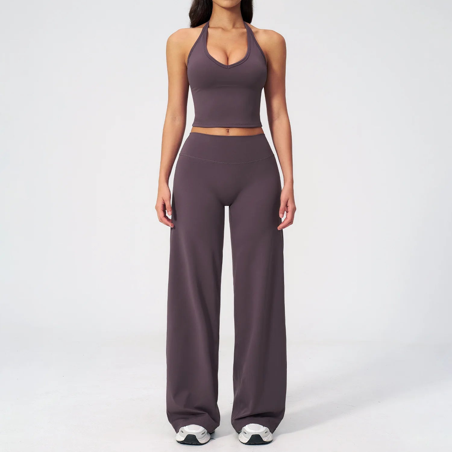 Yoga Set 2 Pieces Women Tracksuit Sportswear Running Workout Clothes Athletic Wear Gym Outfits Legging Fitness Bra Sports Suits
