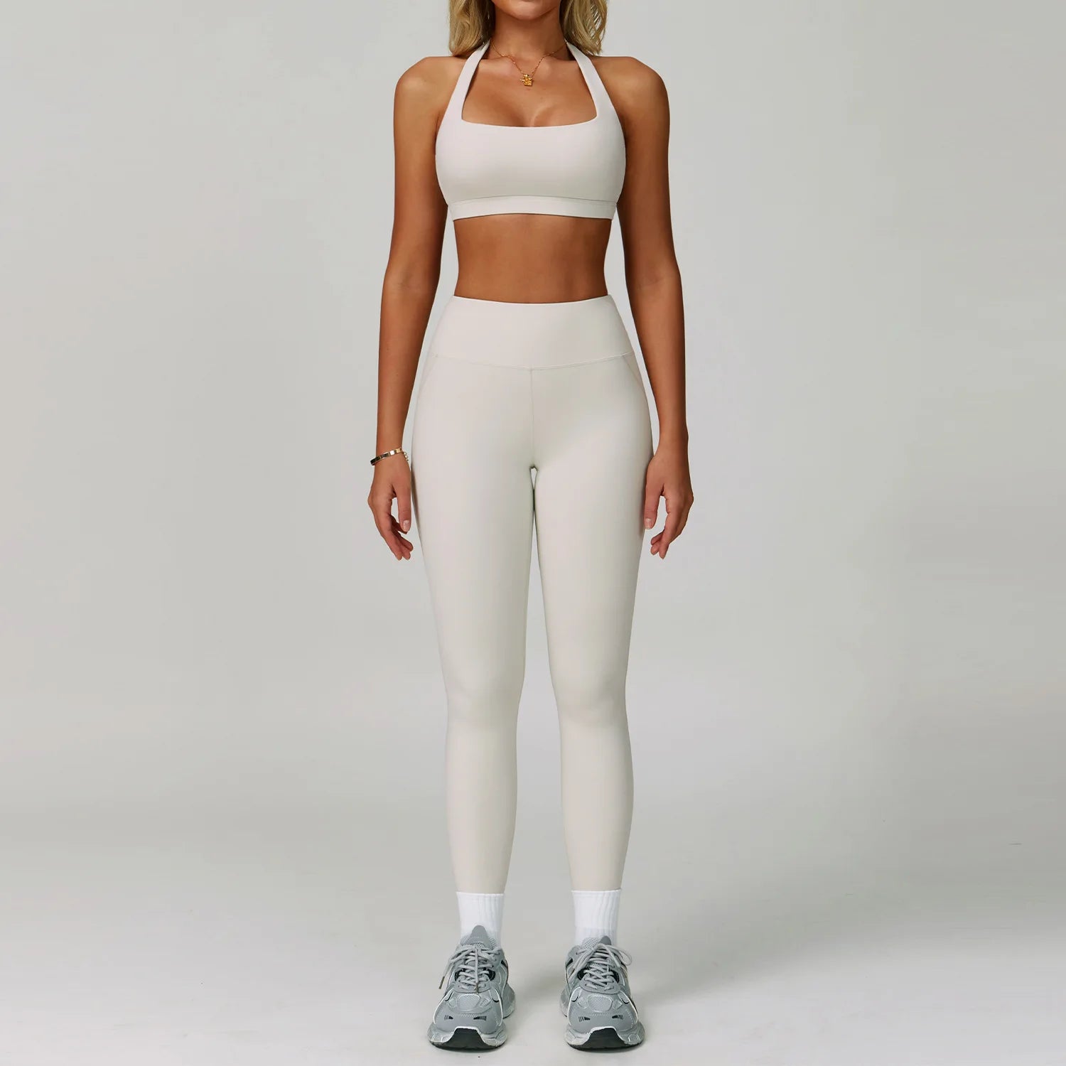 Women's Tracksuit 2 Piece Set Fitness Clothes Yoga Sets Sportswear Workout Bra High Waist Leggings Set Gym Clothing Sports Suits