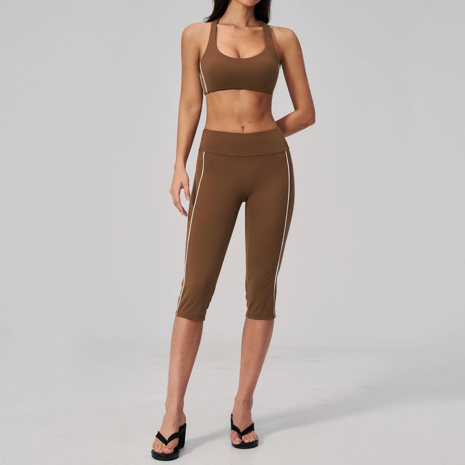 Yoga Suit Women Tracksuit Sports Set 2PCS Gym Outfits Running Workout Clothes Sports Bra Athletic Wear Yoga Clothing Sportswear
