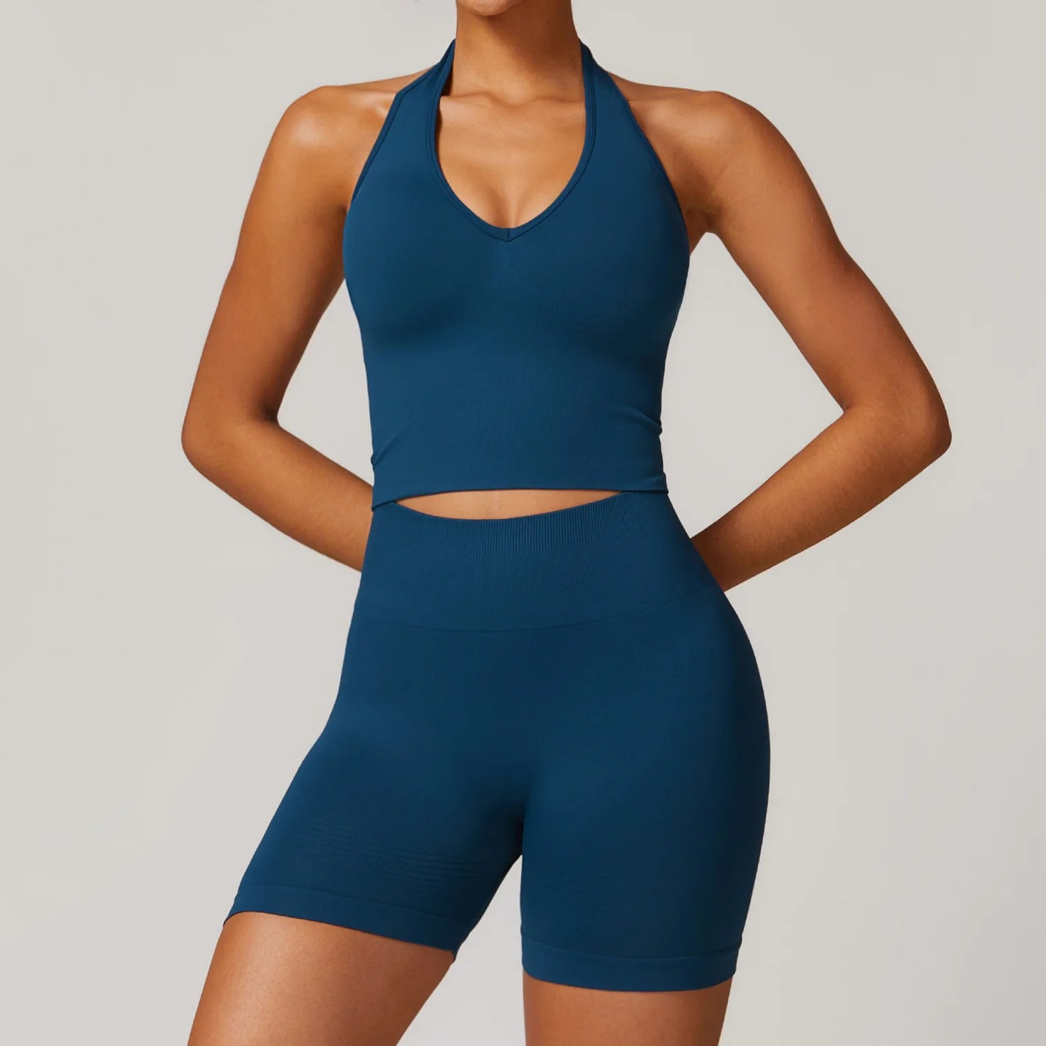 2/3/4PCS Yoga Set Seamless Gym Clothes Sportswear Yoga Suits For Women Fitness Long Sleeved Tracksuits Sports Bra Gym Leggings