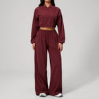 New Yoga Clothing 2PCS Women Sports Set Sunscreen Short Style Long Sleeve Zipper Top Outdoor Fitness Exercise Speed Drying Pants