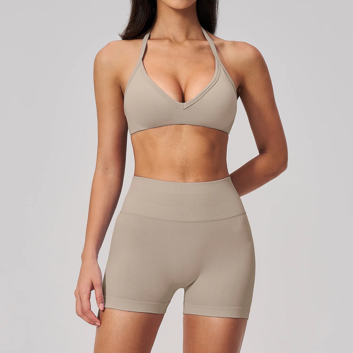 Seamless 2PCS Yoga Clothes Women's Tracksuit Athletic Wear Pilates Fitness Set Gym Workout Sets Push Up Sports Bra Leggings Suit