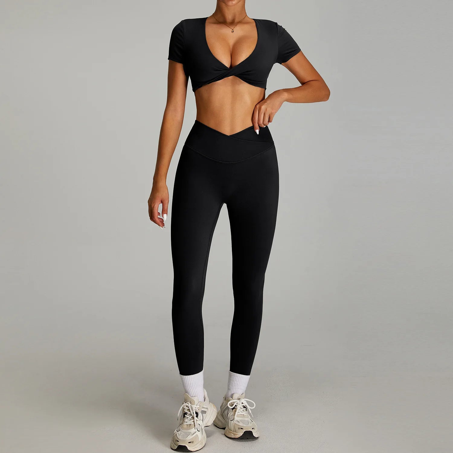 2 Pieces Sportswear Women Yoga Set Gym Clothes Sportswear Yoga Suits Fitness Set Tracksuits Sports Bra Gym Outfits Leggings