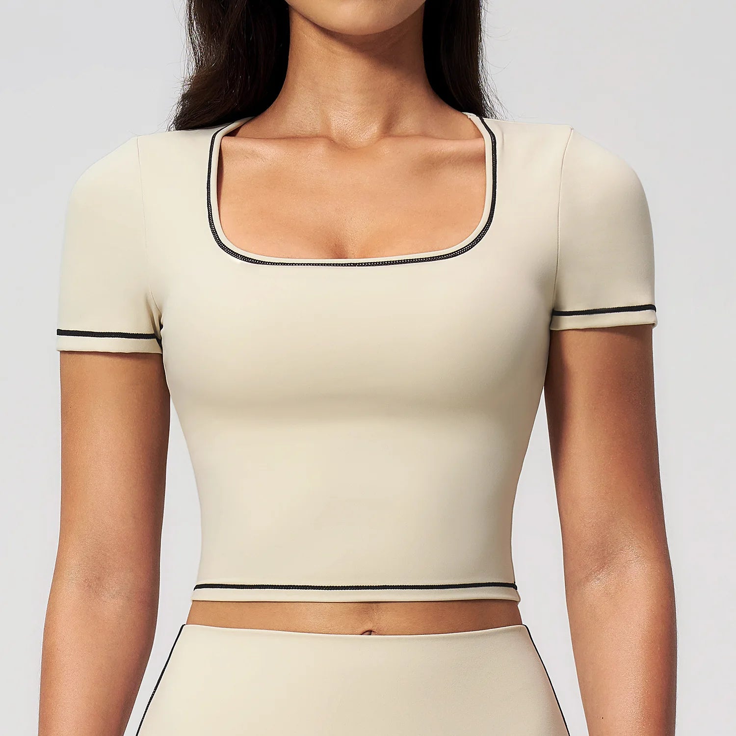 Women Clothes Yoga Top Sport T Shirts Fitness Clothes Workout Short Sleeve Yoga Shirt Gym Top Running Active Wear Sport Crop Top