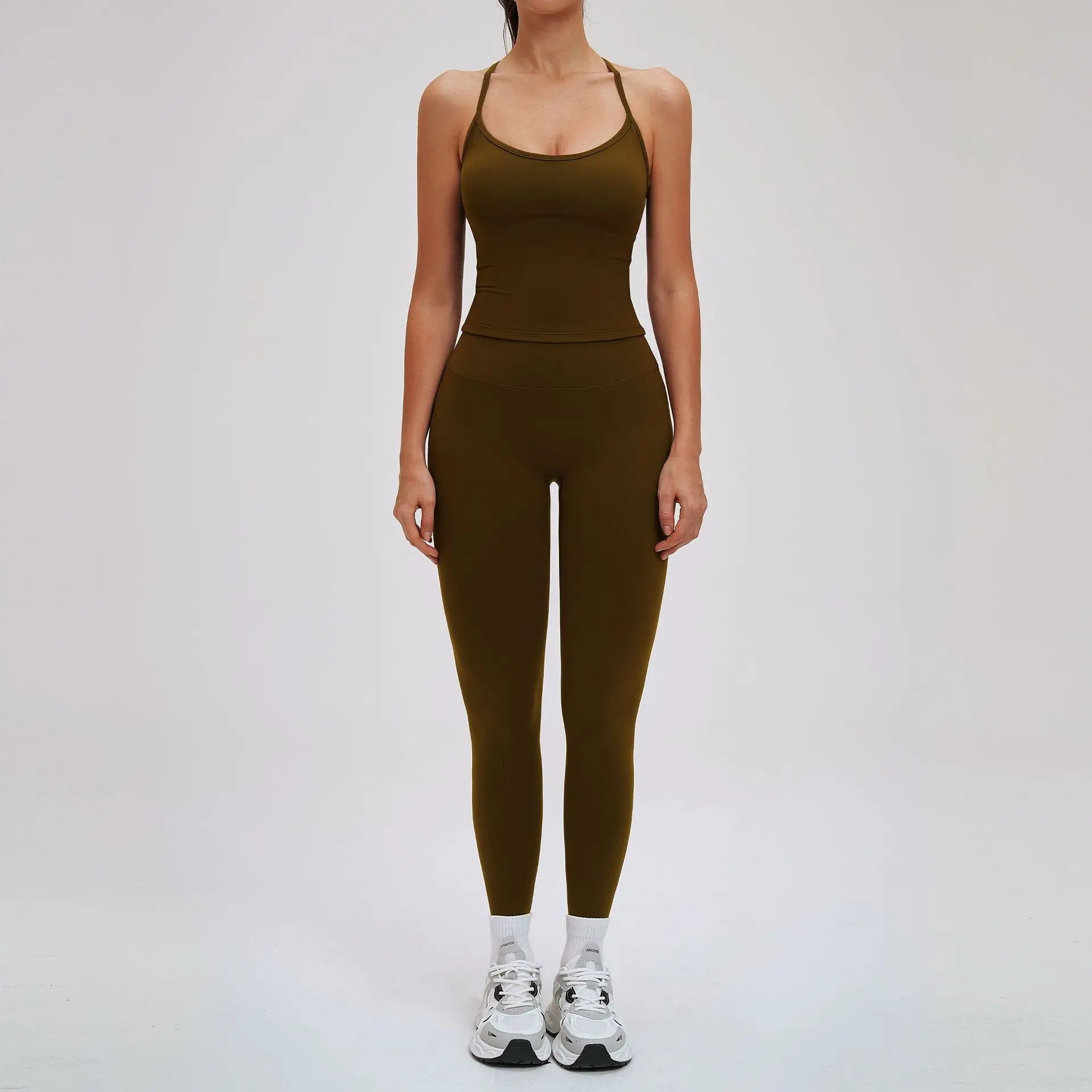 2PCS Yoga Outfits Sports Set Women Quick-Drying Gym Set Women Tracksuit Running Workout Short Sleeves Sports Shirt Yoga Clothing