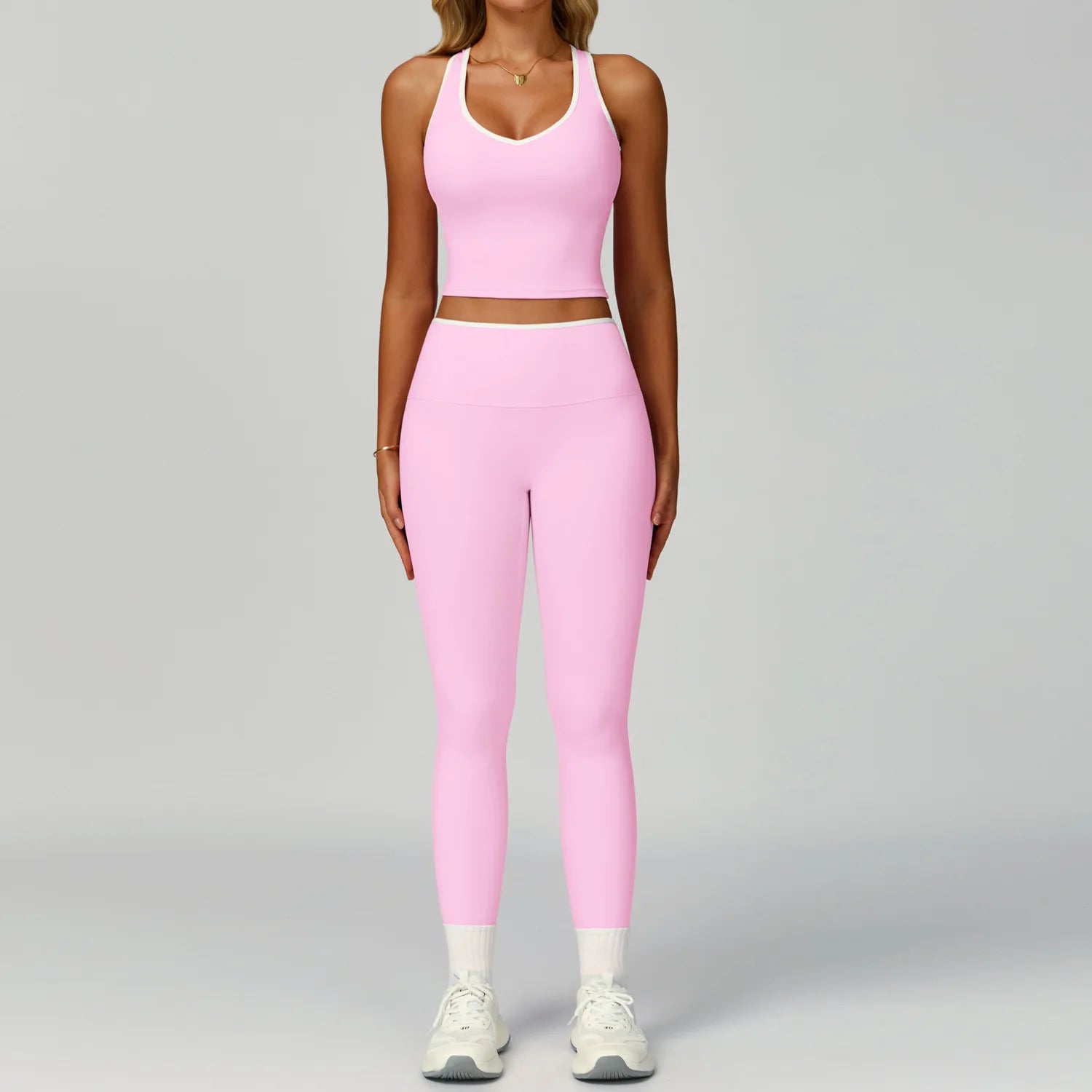 Fitness Suit Sports Set Women Tracksuit 2 Pieces Yoga Outfits Sportswear Gym Legging Sports Underwear Workout Clothes Woman Set