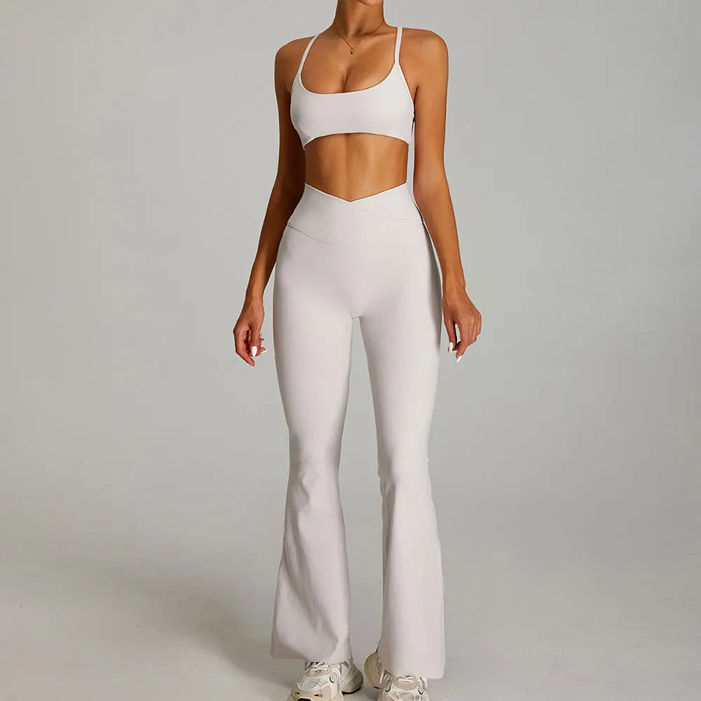 2 Pieces Sportswear Women Yoga Set Gym Clothes Sportswear Yoga Suits Fitness Set Tracksuits Sports Bra Gym Outfits Leggings