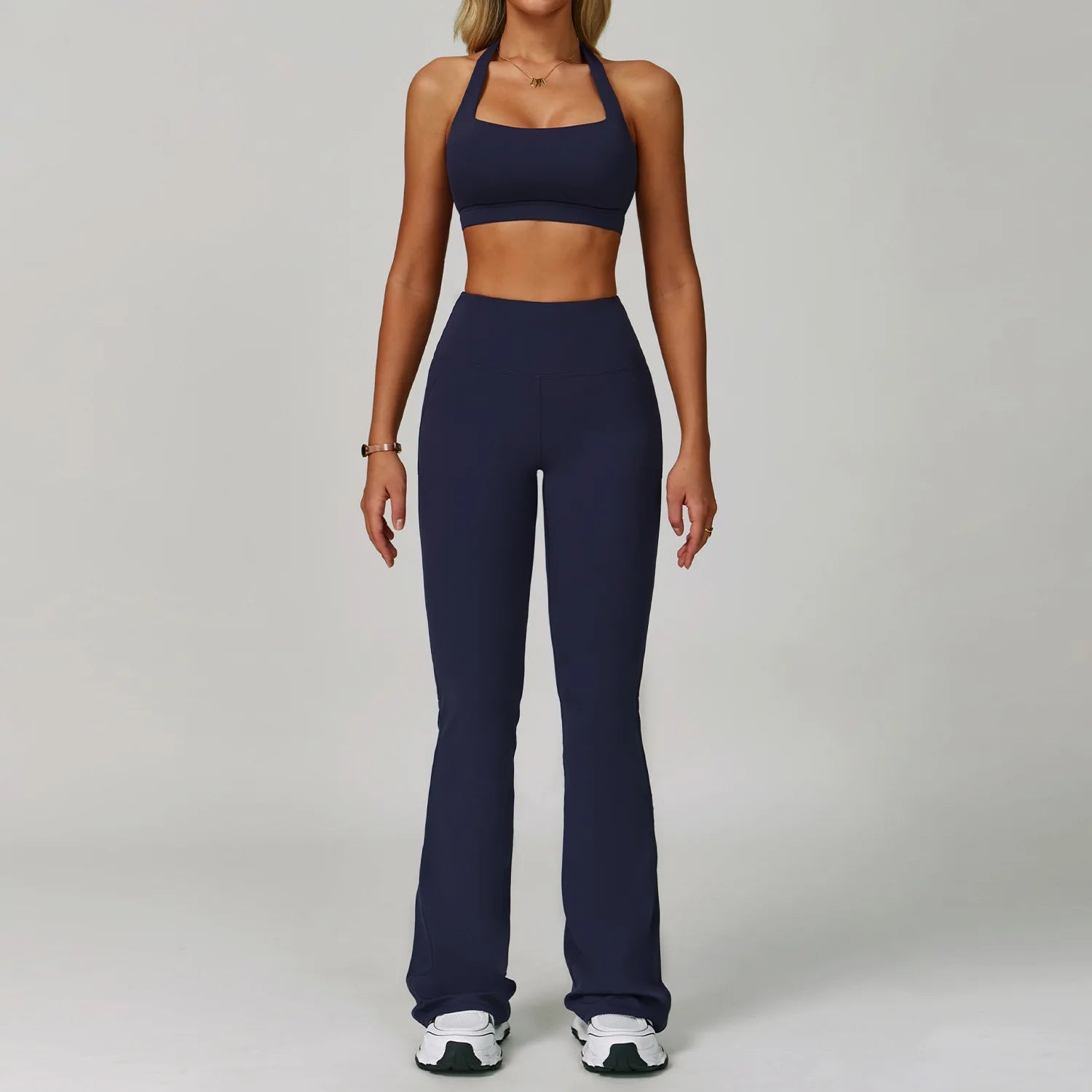 Women's Tracksuit 2 Piece Set Fitness Clothes Yoga Sets Sportswear Workout Bra High Waist Leggings Set Gym Clothing Sports Suits