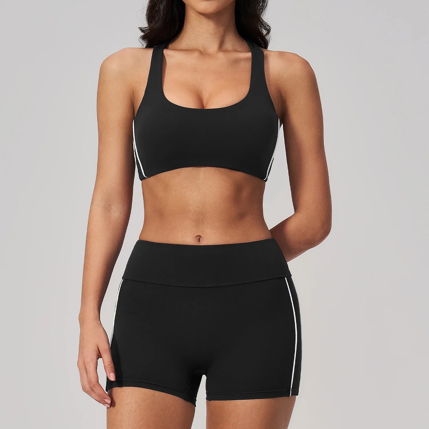 Yoga Suit Women Tracksuit Sports Set 2PCS Gym Outfits Running Workout Clothes Sports Bra Athletic Wear Yoga Clothing Sportswear