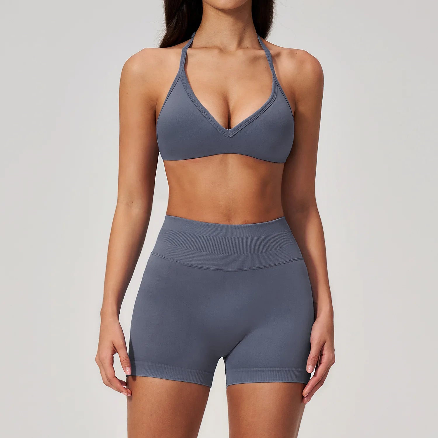 Seamless 2PCS Yoga Clothes Women's Tracksuit Athletic Wear Pilates Fitness Set Gym Workout Sets Push Up Sports Bra Leggings Suit
