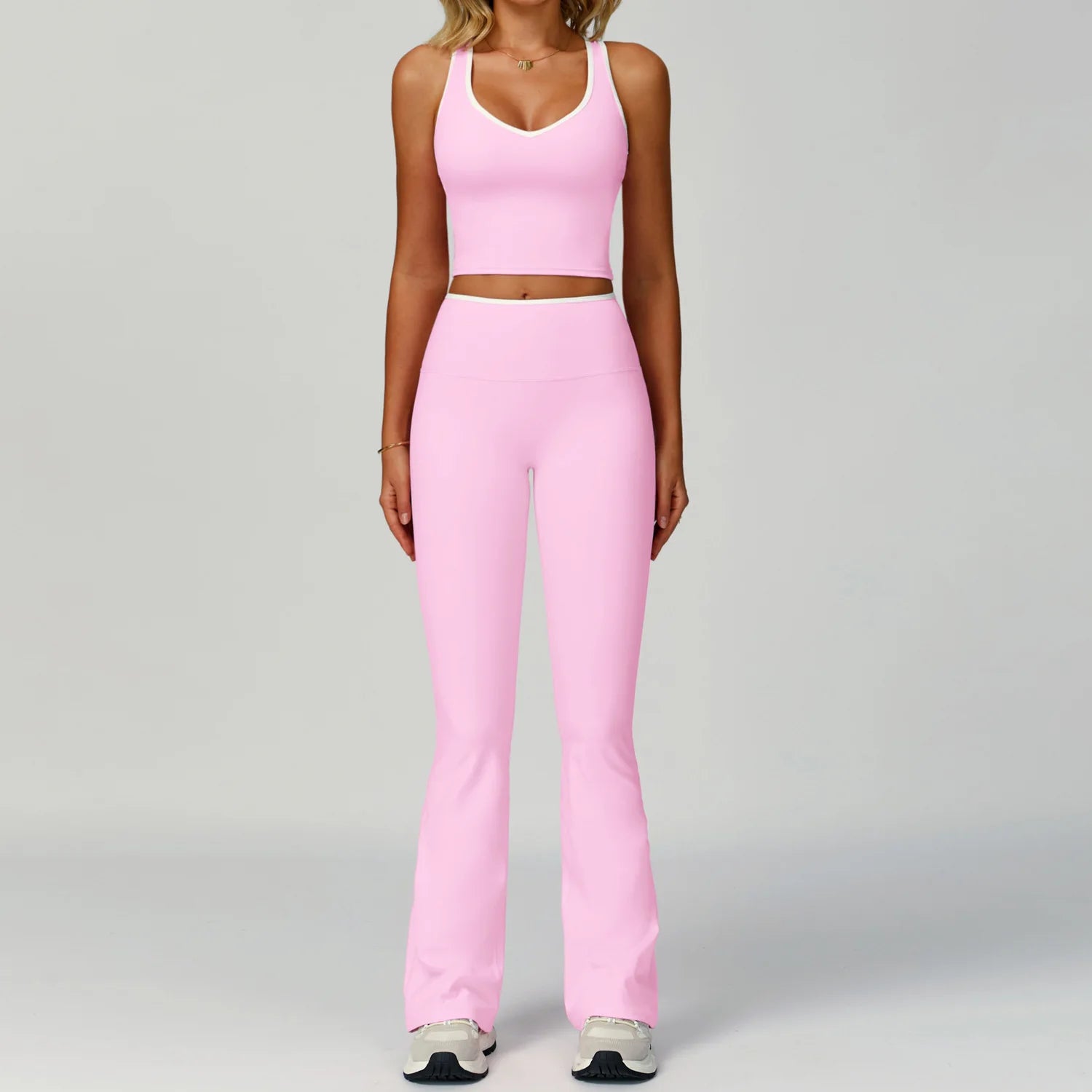 Fitness Suit Sports Set Women Tracksuit 2 Pieces Yoga Outfits Sportswear Gym Legging Sports Underwear Workout Clothes Woman Set