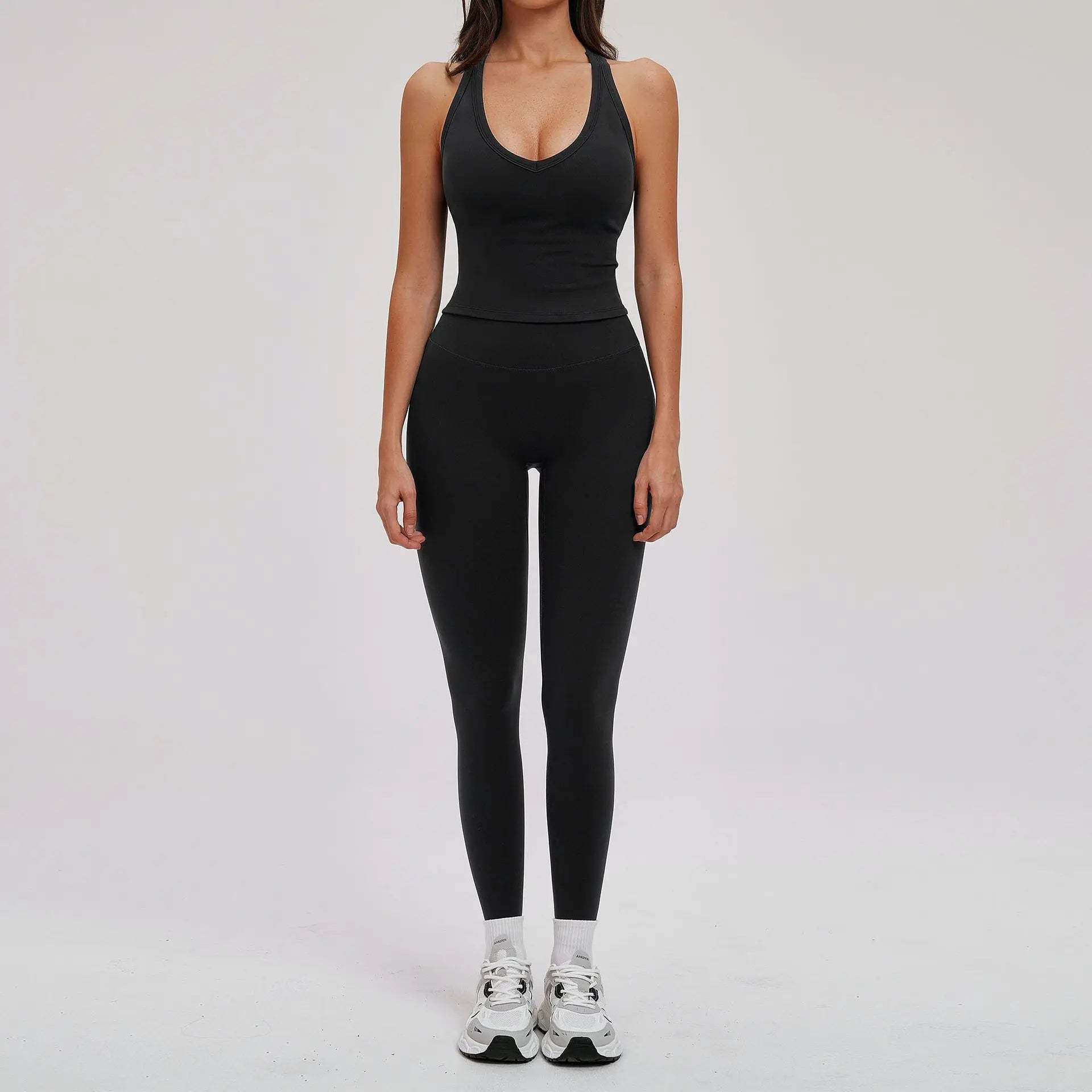 2PCS Yoga Outfits Sports Set Women Quick-Drying Gym Set Women Tracksuit Running Workout Short Sleeves Sports Shirt Yoga Clothing