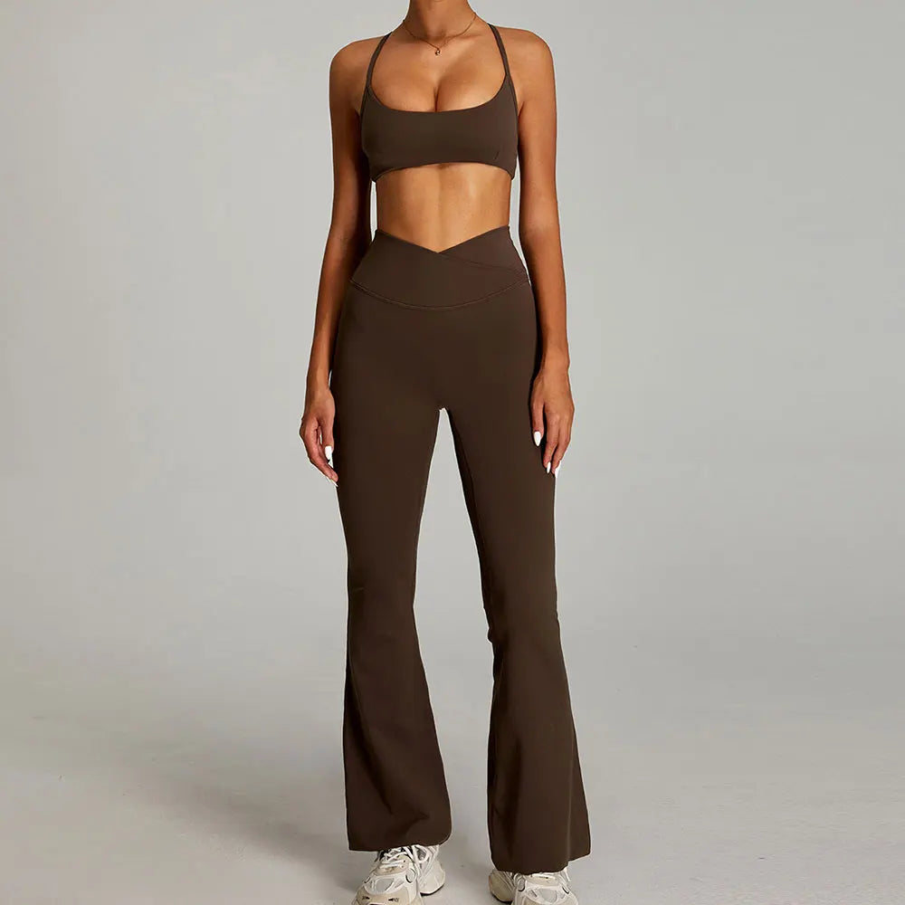 2 Pieces Sportswear Women Yoga Set Gym Clothes Sportswear Yoga Suits Fitness Set Tracksuits Sports Bra Gym Outfits Leggings