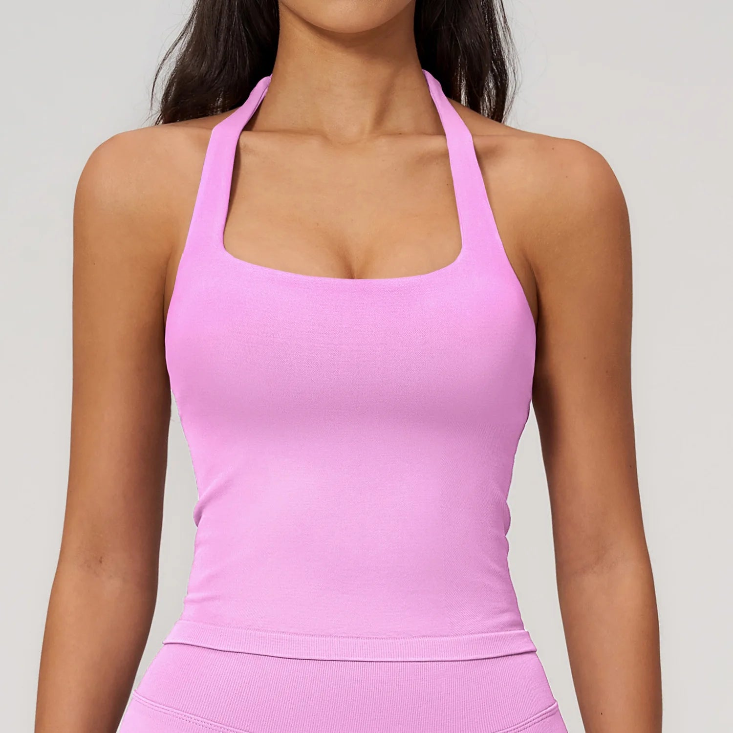 Fitness Bra Hanging Neck Workout Tops Gym Fitness Underwear Sports Bras Sexy Athletic Sport Bra Women Backless Gym Yoga Crop Top