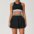Yoga Suit Yoga Sports Underwear Women Tracksuit Fitness Suit Running Sports Yoga Short Skirt Yoga Set Workout Set Athletic Wear
