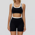 2PCS Sportswear Women Yoga Set Gym Clothes Workout Outfits Sportswear Yoga Suits Fitness Set Tracksuits Sports Bra Gym Leggings