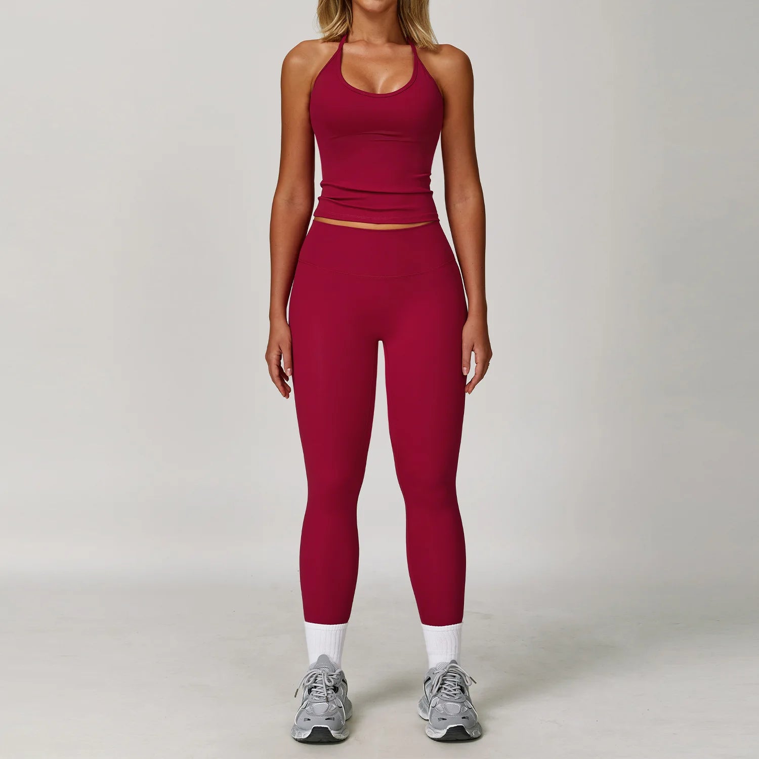 Yoga Clothes Set 2PCS Gym Sports Shorts Set Women Sport Bra High Waist Shorts Fitness Suit Running Workout Tracksuit Sportswear