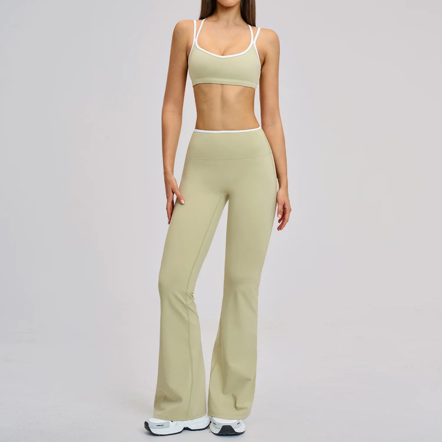 Fitness Suit Sports Set Women Tracksuit 2 Pieces Yoga Outfits Sportswear Gym Legging Sports Underwear Workout Clothes Woman Set