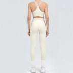 Women's Tracksuit Fitness Suit Yoga Sets Sportswear Workout Outfits Sports Bra High Waist Leggings Gym Clothing Sports Suits