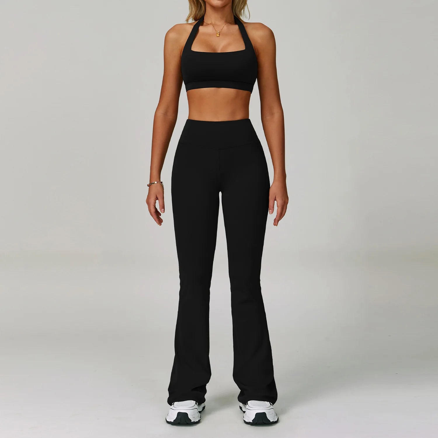 Women's Tracksuit 2 Piece Set Fitness Clothes Yoga Sets Sportswear Workout Bra High Waist Leggings Set Gym Clothing Sports Suits