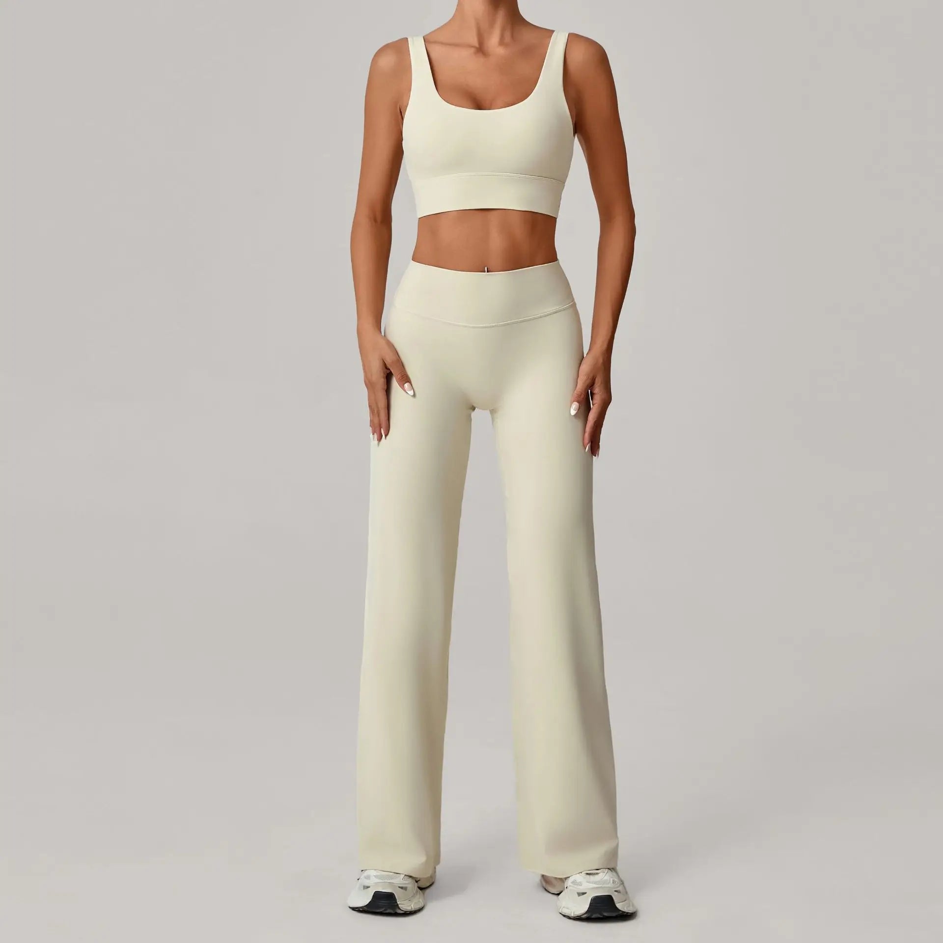 Women Tracksuit 2PCS Yoga Suit Sports Bra High Waist Leggings Sports Outfit Gym Set Push Up Fitness Workout Clothes Sportswear