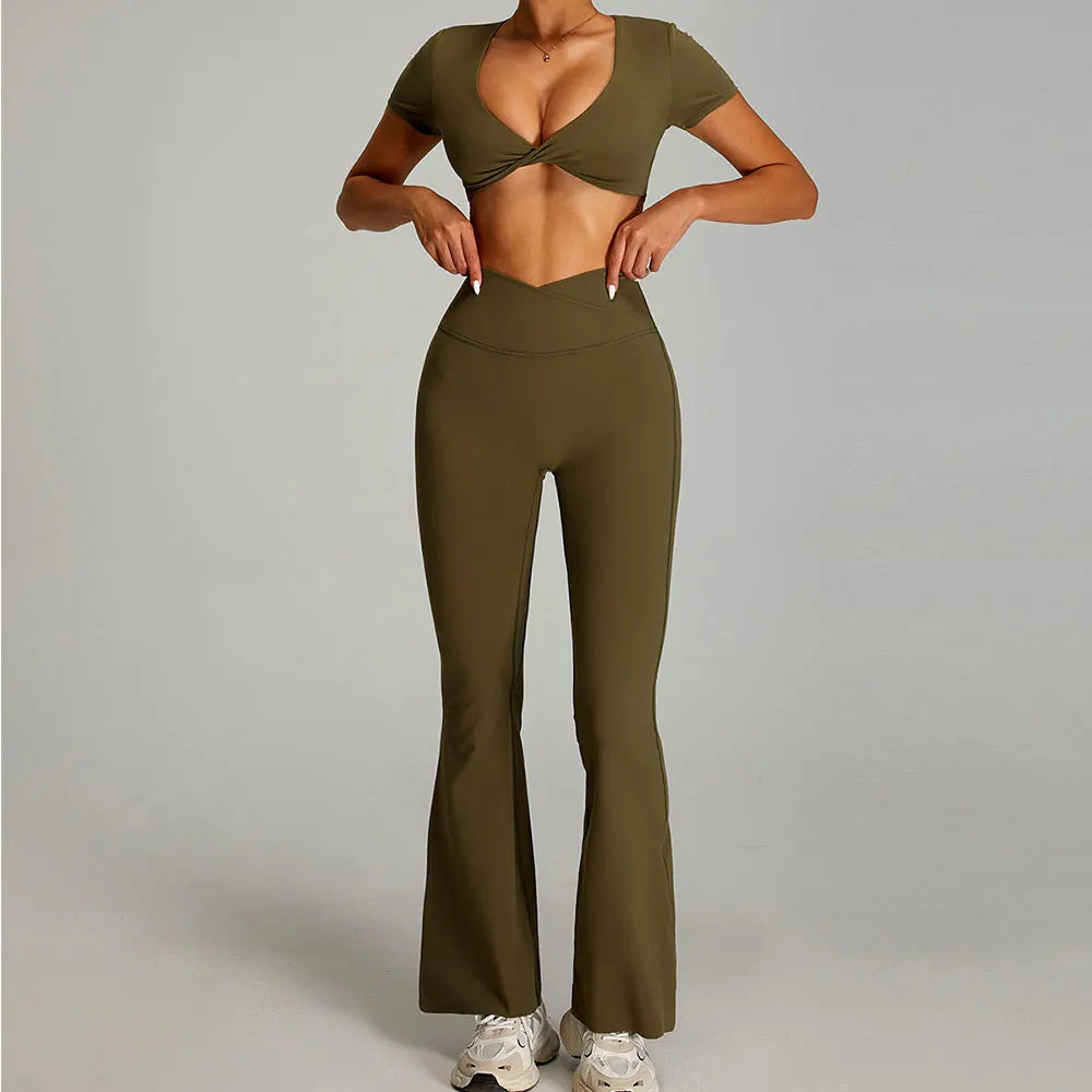 2 Pieces Sportswear Women Yoga Set Gym Clothes Sportswear Yoga Suits Fitness Set Tracksuits Sports Bra Gym Outfits Leggings