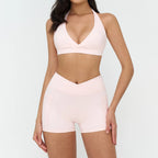 Women Tracksuit Yoga Clothes Set 2 Pieces Sportswear Gym Outfits Workout Sports Set High Waist Leggings Fitness Suit Running Bra