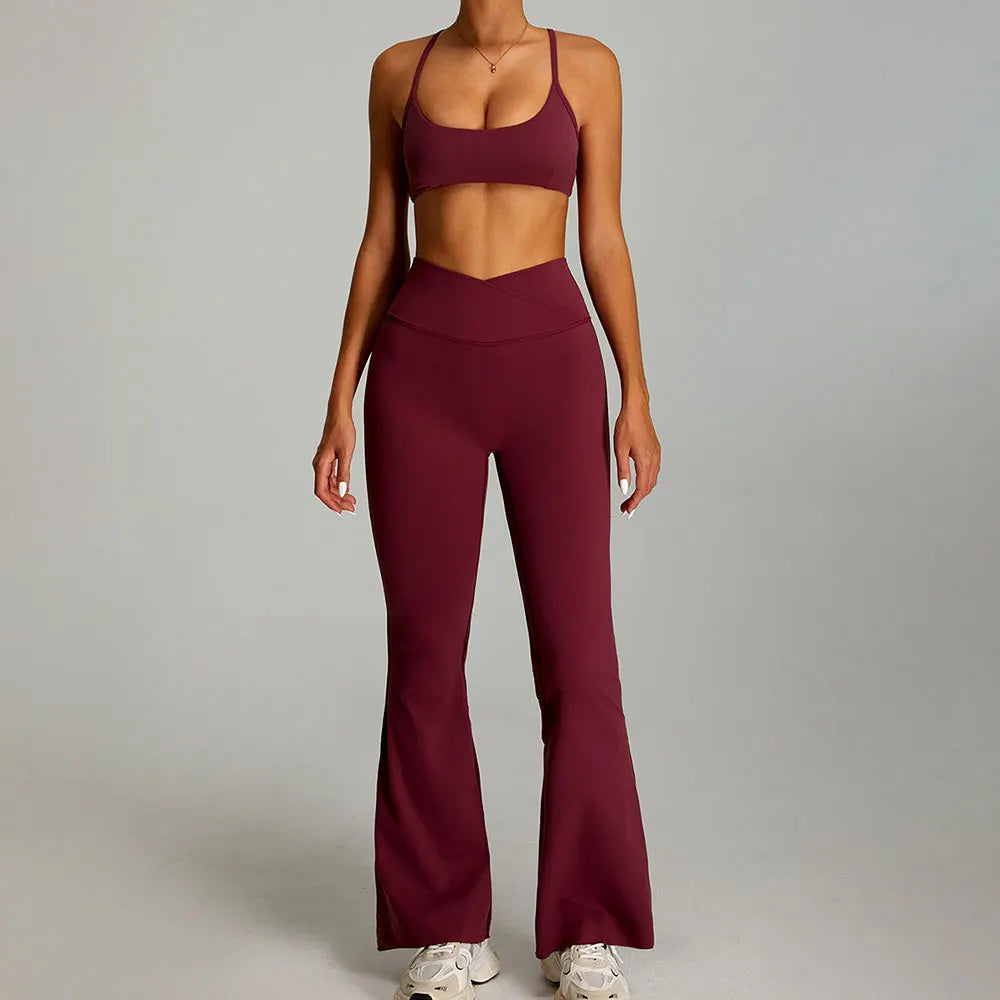2 Pieces Sportswear Women Yoga Set Gym Clothes Sportswear Yoga Suits Fitness Set Tracksuits Sports Bra Gym Outfits Leggings