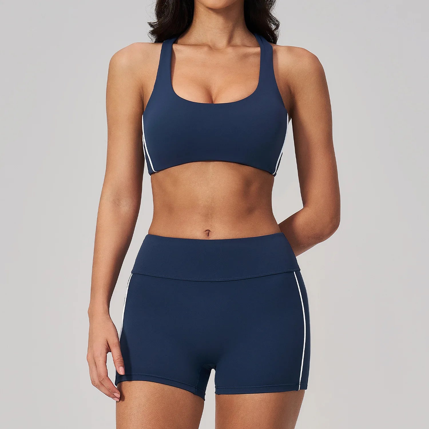 Yoga Suit Women Tracksuit Sports Set 2PCS Gym Outfits Running Workout Clothes Sports Bra Athletic Wear Yoga Clothing Sportswear