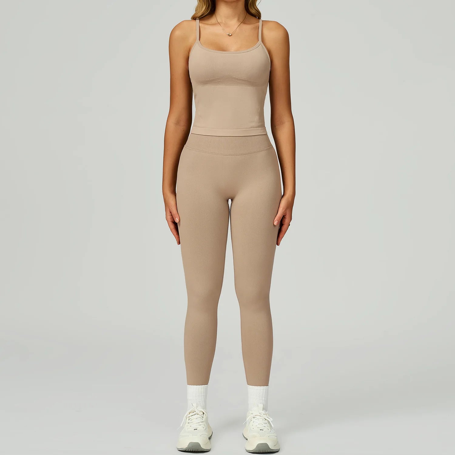Seamless Sportswear For Women Tracksuits Yoga Set 2PCS Gym Workout Clothes Fitness Outfits Sports Bra Leggings Athletic Wear