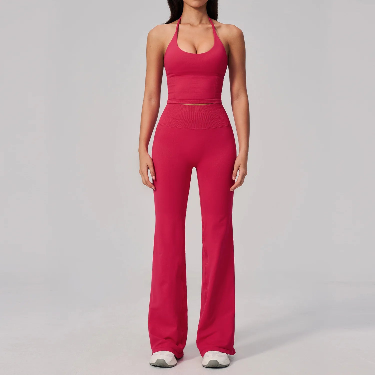 Seamless Yoga Set Women's Tracksuit Gym Clothes Fitness Set Woman 2 Pieces Legging Sports Bra Breathable Sportwear Woman Outfits