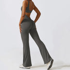 Gym Jumpsuit Women's Fitness Suit Yoga Sets Sports Overalls Woman Tracksuit Yoga Clothing Workout Sportswear Sexy Back V Rompers