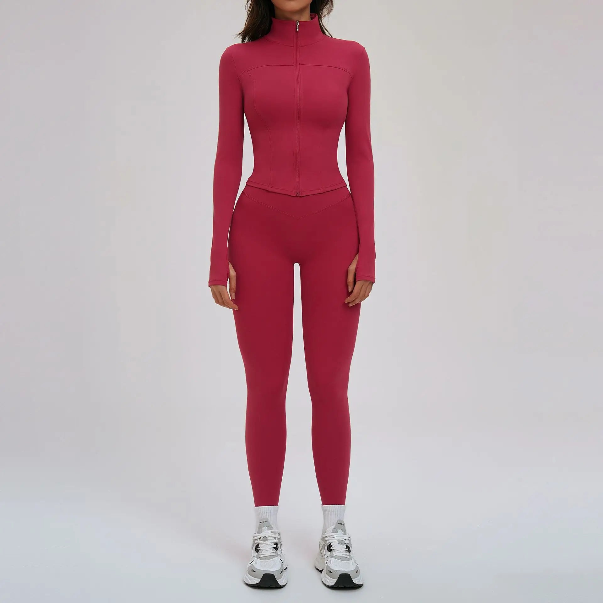 Yoga Suit 2/3PCS Sports Outfits Gym Set Women Tracksuit Running Workout Clothes Long Sleeve Sports Bra Sportswear Yoga Clothing