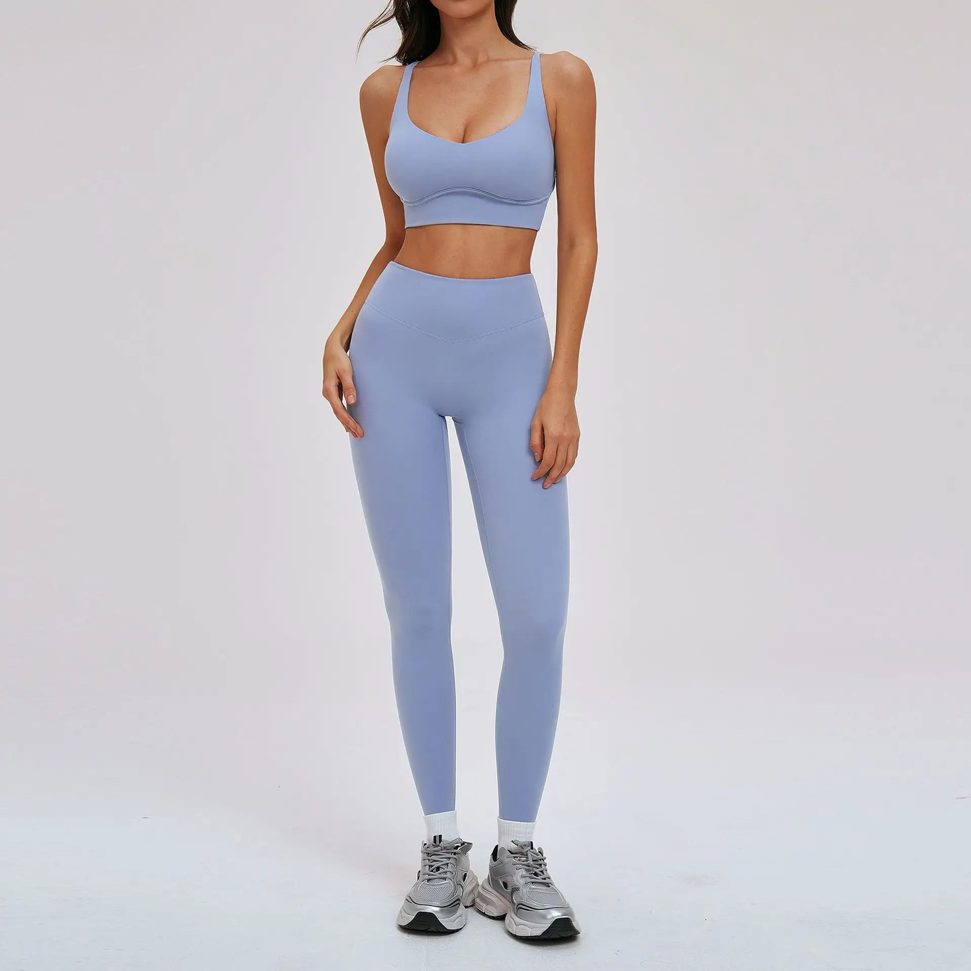 Yoga Suit 2/3PCS Sports Outfits Gym Set Women Tracksuit Running Workout Clothes Long Sleeve Sports Bra Sportswear Yoga Clothing