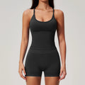 2 Pieces Seamless Yoga Set Women Tracksuit Gym Clothing Scrunch Bum Leggings Padded Bra Workout Outfits Fitness Sportswear Suits