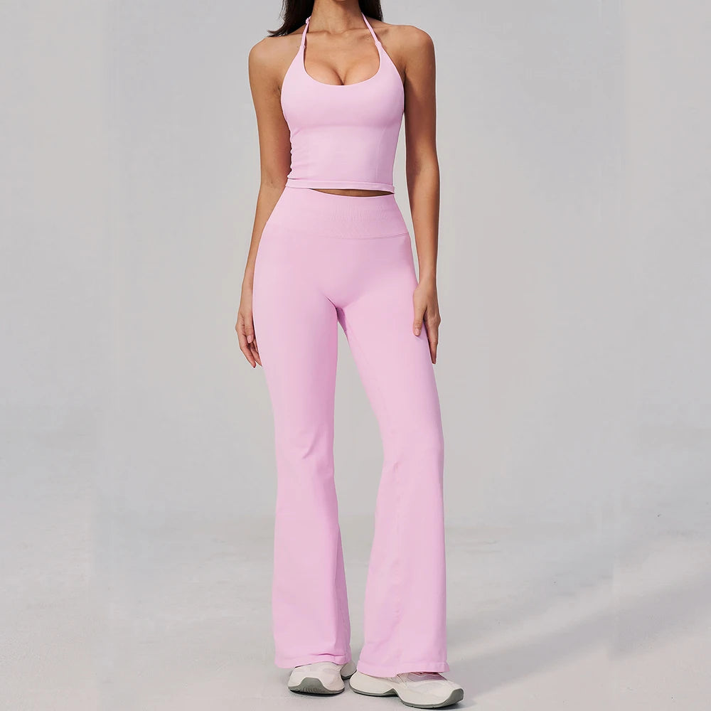 Seamless Yoga Set Women's Tracksuit Gym Clothes Fitness Set Woman 2 Pieces Legging Sports Bra Breathable Sportwear Woman Outfits