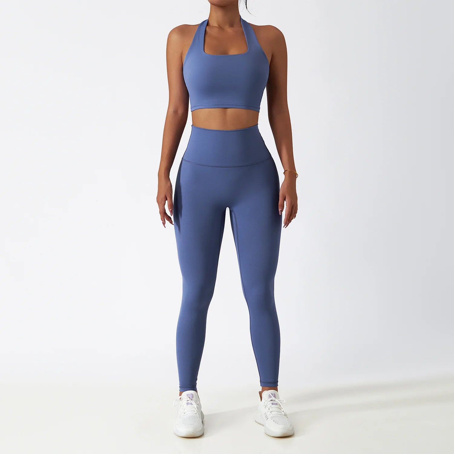 2PCS Yoga Suit Women Tracksuit Sports Set Quick-Drying Gym Set Women Set Running Workout Long Sleeve Sports Shirt Yoga Clothing