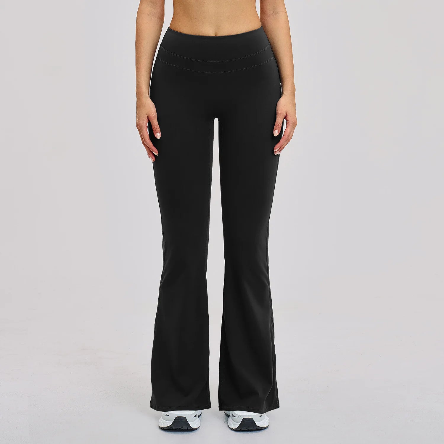 Women Sports Straight-leg Pants Without Embarrassment Wide-leg Pants Yoga Breathable Fitness Clothing Versatile Casual Pants