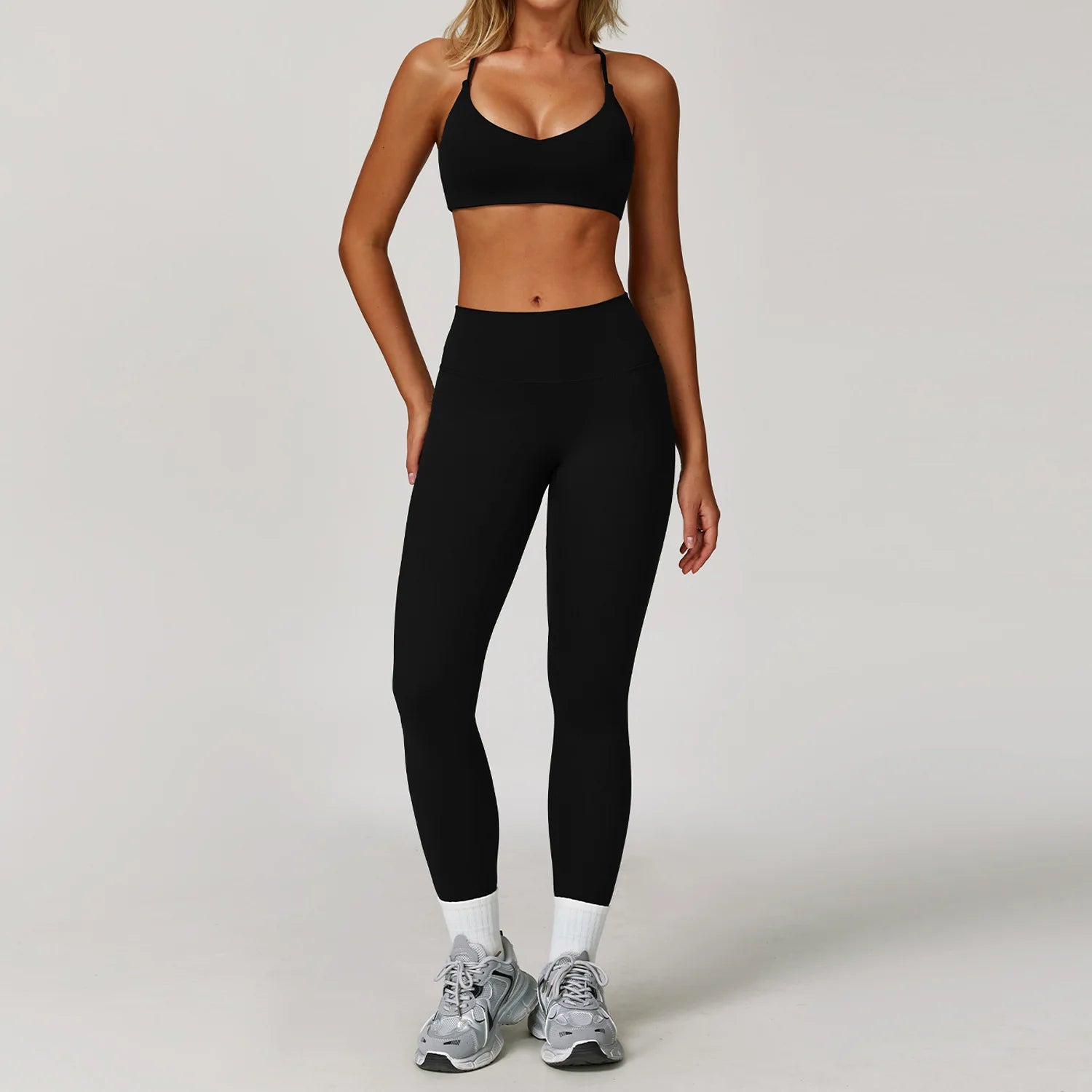 2/3PCS Yoga Suit Women Sports Set Quick-Drying Gym Set Women Tracksuit Running Workout Long Sleeve Sports Shirt Yoga Clothing