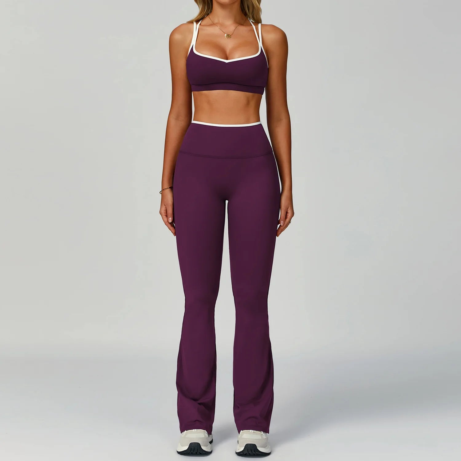 Fitness Suit Sports Set Women Tracksuit 2 Pieces Yoga Outfits Sportswear Gym Legging Sports Underwear Workout Clothes Woman Set